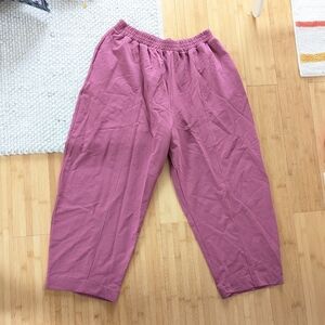 Mabel Jersey Trousers - Desert Rose M Beyond Nine